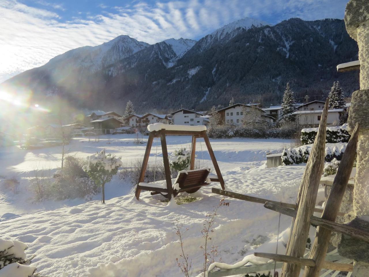 Ferienhaus Oetztal-Lodge เซาเทนส์ ภายนอก รูปภาพ